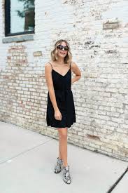 August Favorites Allie Wears Black Dress Outfit Casual Dresss Outfits Black Dresses Casual