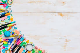 School Or Office Supplies Frame On Rusti Free Photo Freepik Freephoto Background Fram In 2020 Rustic Wooden Table Powerpoint Background Design Kids Background