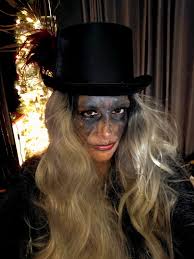 My husband loves Halloween as much as I do. Here we are this year