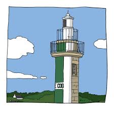 Feu De La Pointe De Trevignon A Tregunc Phares De Bretagne En 2020 Phares De Bretagne Phare Benodet