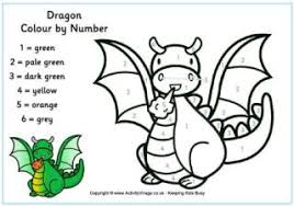 The pages would also make a great gift, and a st. Dragon Colouring Pages