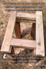 How To Build Your Own Kitchen Sink Base Do It Yourself Wood Working Kitchen Sink Remodel Kitchen Sink Diy Building A Kitchen