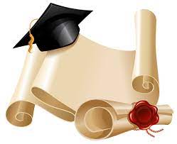 Diploma And Graduation Hat Png Clipart Picture Graduation Paper Background Graduation Wallpaper