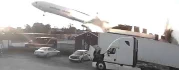 Most likely the last image of UPS Flight 2976, Right before it crashed into  a truck yard and petroleum recycling facility. Taken by a CCTV camera. :  r/lastimages