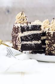 This Chocolate Mocha Cake Is A 3 Layer Chocolate Cake With A Coffee Infused Buttercream The Moist Chocolate Mocha Cake Chocolate Cake Recipe Moist Mocha Cake