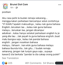 I have dabbled with bahasa indonesia and bahasa melayu and found both languages to be very similar. Faiq Airudin A Twitteren If Kamu Every So Often These Posts Come Up Deriding The Mix Of Bahasa Melayu Which I Feel Is More Pointed Towards Brunei Malay And English To Keep