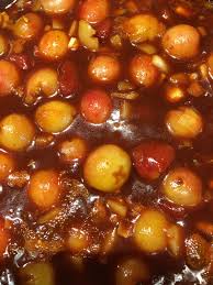 Add cherries, tomato sauce, sugar, molasses, apple cider vinegar, dijon mustard, chili powder, pepper, salt, and cayenne pepper to the pot and stir to combine. Cherry Bbq Sauce It S Good Even Tho I Hate Bbq Sauce A Jersey Girl In Portland