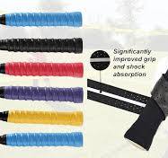 6 Pcs Tennis Racket Overgrip Tape - Gradient Color Anti-Slip Sweat Absorbent Grips For Badminton, Hockey