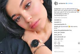 Kylie jenner daniel wellington outlet