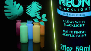 It can be applied to wood, metal, drywall, plastic and more. Folkart Neon Paints Youtube