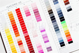 Isacord Real Thread Polyester Color Chart