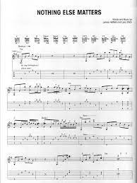 Nothing else matter — teresa battistella. Metallica Nothing Else Matters Tab