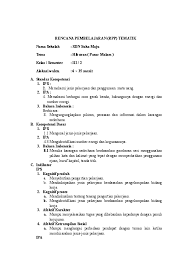 Maybe you would like to learn more about one of these? Contoh Rpp Ips Kelas 3 Sd Semester 1 Temukan Contoh