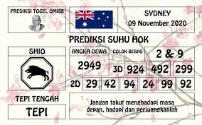 Syair Sydney Hari Ini 09 November 2020 Lengkap Dan Terupdate Prediksi Padangtoto