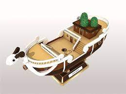 Going Merry Ship One Piece Paper Model Part 2 Paper Models Piecings One Piece
