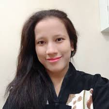 Jual beverly button tied dress maroon