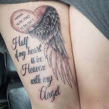 Rest in peace quotes not only warm one's heart but also make dealing with the loss a bearable. 43 Emotional Memorial Tattoos To Honor Loved Ones Page 2 Of 4 Stayglam Baby Tattoos Remembrance Tattoos Memorial Tattoos Mom