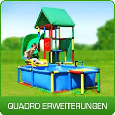 Quadro Der Grossbaukasten Quadro Klettergerust Pool Rutsche Hauser Mit Pool