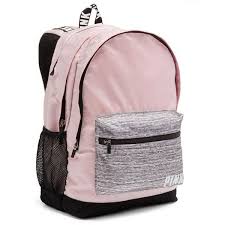 Victoria Secret Pink Back Pack Campus Backpack Sold Out 73 Liked On Polyvore Featuring Bags B Campus Backpack Pink Pink Backpack Victoria Secret Backpack