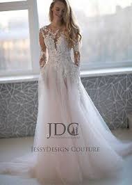Schöne spitzen alencon spitzenbesatz ivory schleier spitzenbesatz, hochzeit spitze verkaufen von yard (al158). Neu Rosa Brautkleid Halb Dursichtig Oberteil Perlen Spitze Knopfe Ivory Langarm Ebay