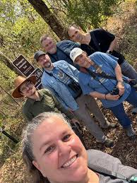 It's wonderful to see first-hand the awesome work nature sites are doing  around the state! This morning, tournament coordinator Shelly joined the  Birding