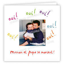 Nous avons finalement opté pour un mariage civil dans une charmante auberge. Faire Part Mariage Pas Cher Papa Et Maman Se Marient Faire Part Mariage