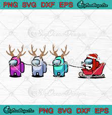 Download Among Us Reindeer Santa Merry Christmas 2020 Holiday Xmas Svg Png Eps Dxf Cricut File Silhouette Art Svg Png Eps Dxf Cricut Silhouette Designs Digital Download