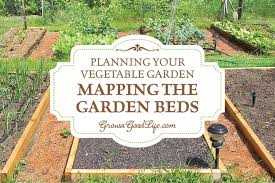 planning your vegetable garden: mapping