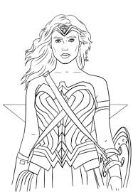 You can find so many unique, cute and complicated pictures for children of all ages as well as many great. Wonder Woman Portrait Coloring Page Free Printable Coloring Pages 325831 Png Images Pngio