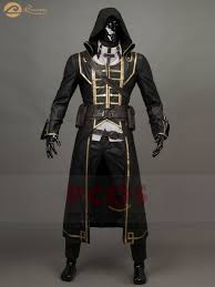 Us 154 0 Procosplay Dishonored 2 Corvo Attano Cosplay Costume Charming Leather Outfit Costumes Mp004276 In Game Costumes From Novelty Special Use