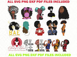 Black Girl Svg 2 Bundles 54 Svg Bundles Black Lives Matter Afro Svg Melanin Cricut Birthday Queen Svg Black Girl Magic Black Girl Bi In 2020 Svg Black Lives Matter Black Girl