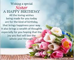 Birthday Wishes For Sister Message Pin By Anja On Happy Birthday Happy Birthday Sister Quotes Birthday Messages For Sister Birthday Msg For Sister