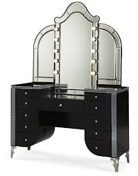 Dark blue dressing table ladies dressing table makeup mirror drawer. Black Vanity Desk With Mirror Ideas On Foter