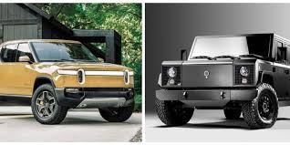 The rivian ipo date range leaks to the financial press; Quick Comparison The Rivian R1t Bollinger B2 Electric Trucks Futurecar Com Via Futurecar Media