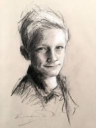 Learn how to create gorgeous #charcoal #portraits like this one with Peter  Keegan