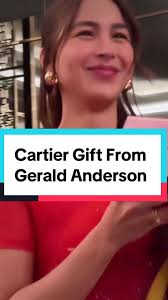 Gerald Anderson Gift to Claudia
