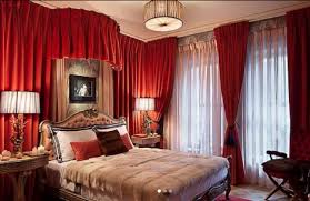 Tbt 2009 Designing And Decorating This Cozy Red Velvet Bedroom For A Model Apt Interiordesign Zacposen Velvet Bedroom Red Velvet Curtains Bedroom Decor Cozy