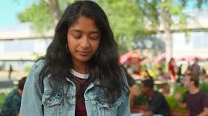 Find out how maitreyi ramakrishnan is shaping the future and defining the next generation of leadership. The Jean Jacket Light Blue Devi Maitreyi Ramakrishnan In My First Time S01e02 Spotern