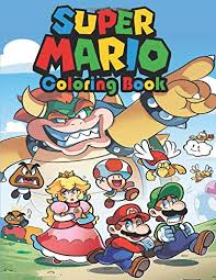 Maybe you would like to learn more about one of these? Super Mario Coloring Book Funny And Comic Coloring Book Size A4 High Quality Exclusive 55 Illustrations Mario Brothers For Kids And Adults Prefect Gift For Christmas And Fans Publishing Random House Ferinchi