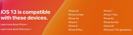 Ios 13 Compatible With Iphone 6s And 6s Plus And Later Macrumors