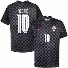 Bei der em 2021 treten die besten spieler europas gegeneinander an. Nike Kroatien Away Modric 10 Trikot 2020 2021 Offizielle Beflockung