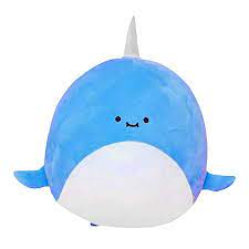 Amazon Com Soft Moosie Bear Plushie Narwhal Plush Toy Stuffed Animals Pillow 12 Wally Plushie Clothing Animal Pillows Narwhal Plush Pet Toys