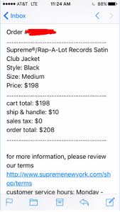 «as always, supreme dove into archives for their most recent collaboration. Supreme Rap A Lot Records Satin Club Jacket