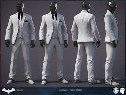 Roman Sionis Birds Of Prey White Suit Black Mask From Dc C Blur Studio Batman Origin Black Mask Batman Batman Arkham Origins
