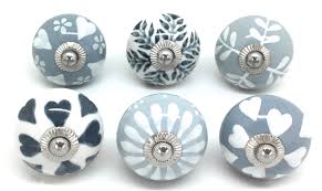 ceramic door knobs, drawer knobs