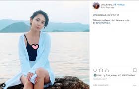 Wow dinda kirana kelihatan @nu main tiktok banyak di puji netter berita selebritis dinda kirana main. Semakin Aduhai 5 Potret Seksi Dinda Kirana Kini Matamata Com