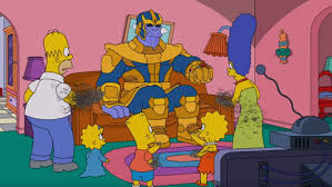 Check spelling or type a new query. Avengers Infinity War Villain Thanos Unleashes His Infinity Snap On The Simpsons In Couch Gag