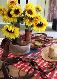Western table decorations western centerpieces cowboy party centerpiece centerpiece ideas bbq party party fiesta cowboy theme party cowboy birthday party pirate party. Western Theme Event Texas Table Decor Western Table Decorations Entry Table Decor