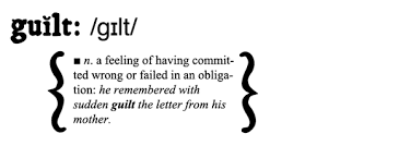 Image result for guilt