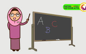 Gambar kartun guru hitam putih gambar gokil. Gambar Profesi Guru